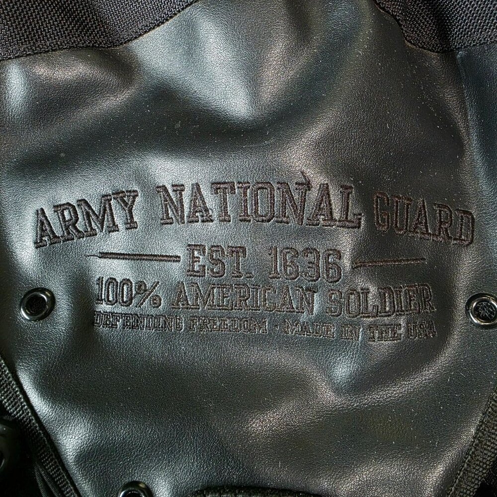 North Carolina Army National Guard Black Tactical Backpack Daypack Laptop Bag US - Picture 15 of 15